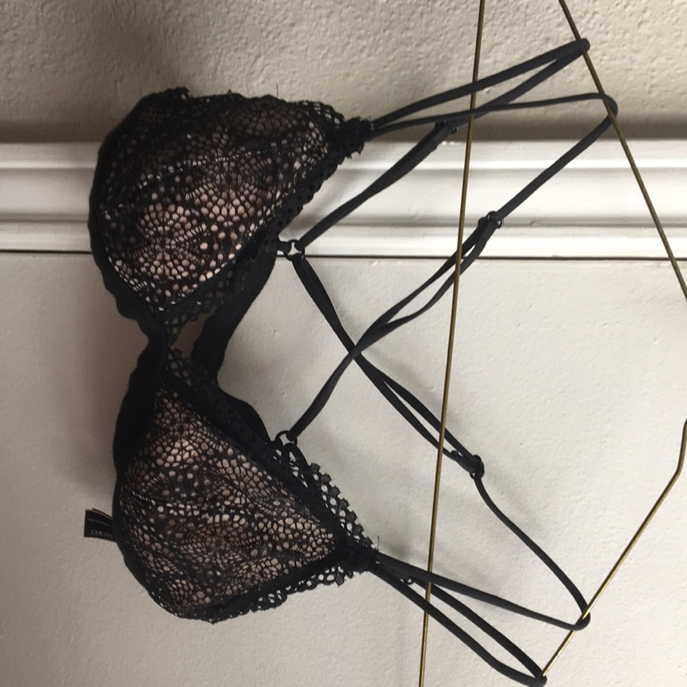 Victoria’s Secret bralette black and cream